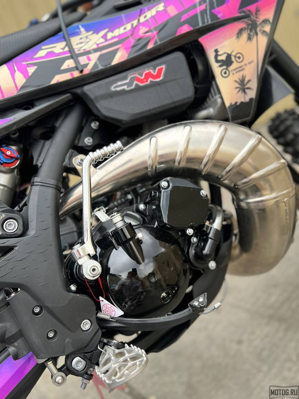 Купить эндуро мотоцикл REX FURY 2T — кроссовый мотоцикл 2Т с доставкой