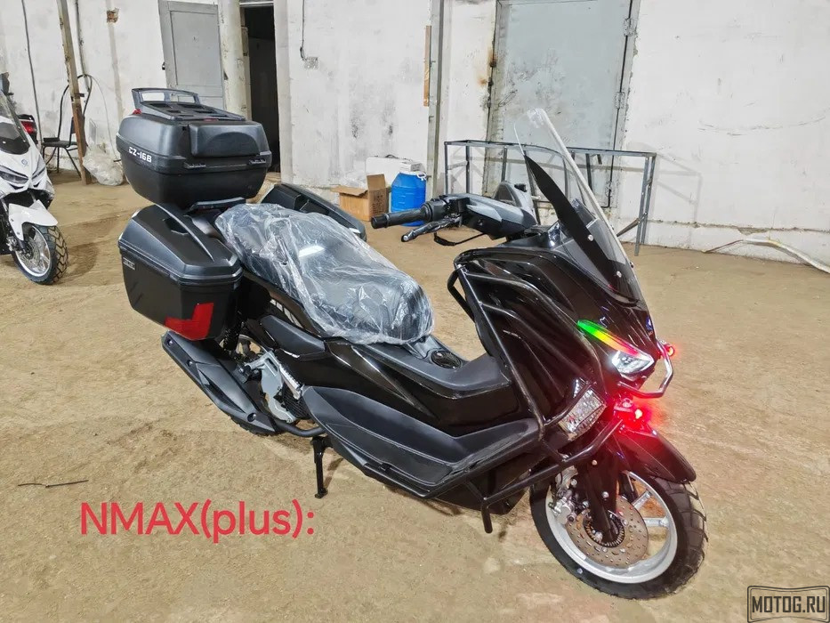 Скутер N-Max Plus – стиль, мощность и комфорт в одном Скутер N-Max Plus – стиль, мощность и комфорт в одном